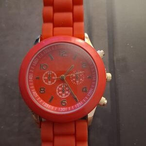 Red Chronograph Men's Watch